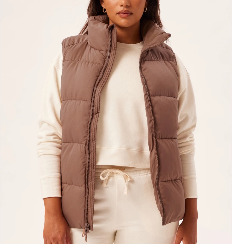 Girlfriend Coffee Everyone Puffer Vest